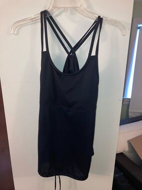 Like New….Champion Black Crisscross Racerback Workout Tank Top